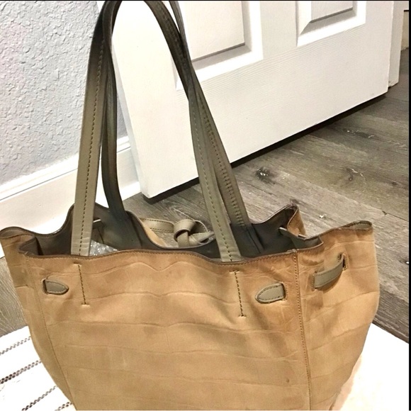 Celine Cabas Phantom Suede Belted Bag - Picture 5 of 16